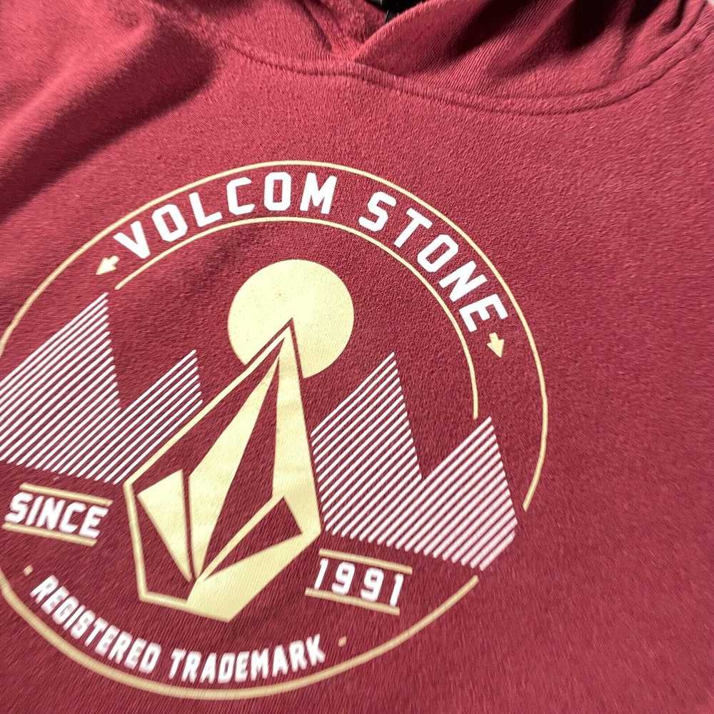 Volcom Volcom Hoodie Youth Large Red Sweatshirt Y… - image 3