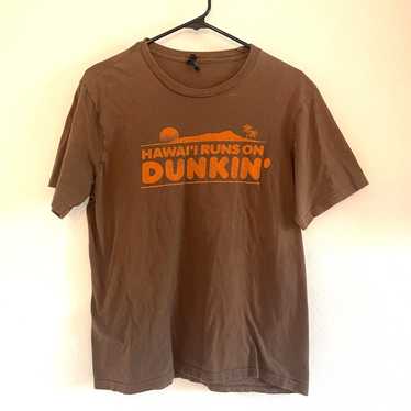 Women's Dunkin Donut Hawaii Runs On Dunkin T Shirt