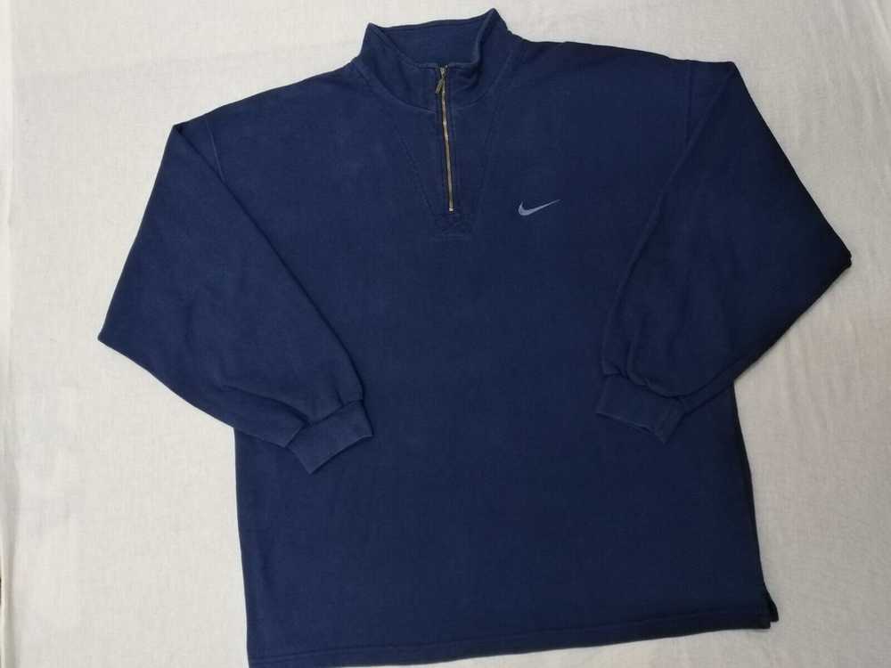 Nike × Sportswear × Vintage VTG 90s NIKE Men Navy… - image 2