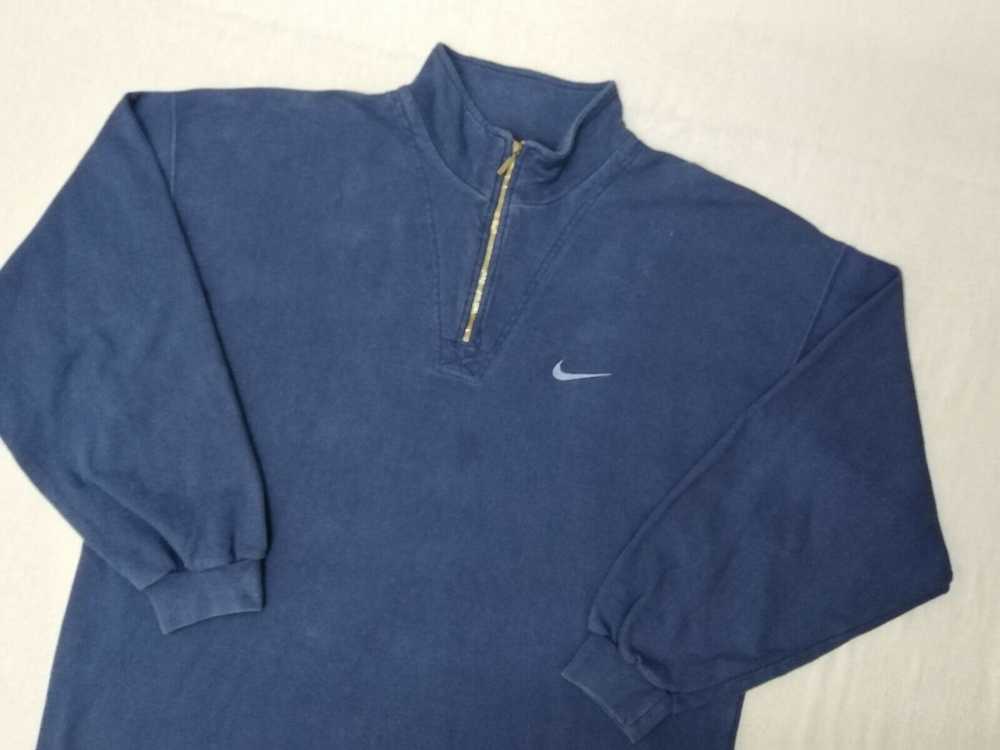 Nike × Sportswear × Vintage VTG 90s NIKE Men Navy… - image 3