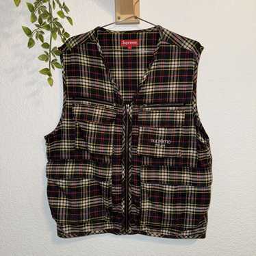 Streetwear × Supreme Supreme Tartan Flannel Cargo… - image 1