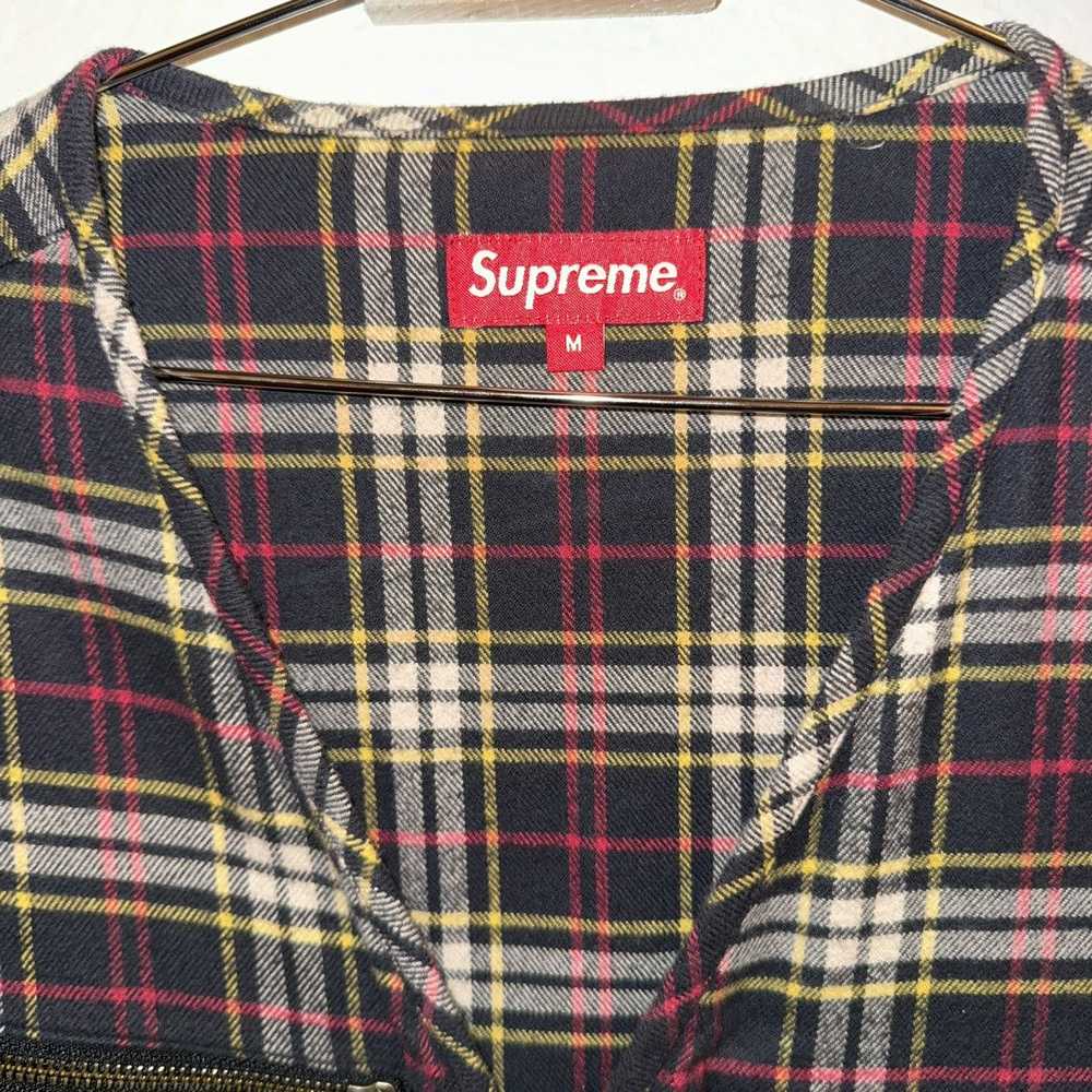 Streetwear × Supreme Supreme Tartan Flannel Cargo… - image 3