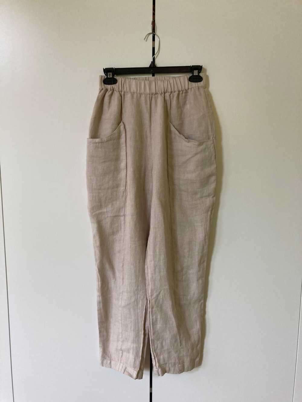 MATE the Label Linen high rise work pants (S) |… - image 1