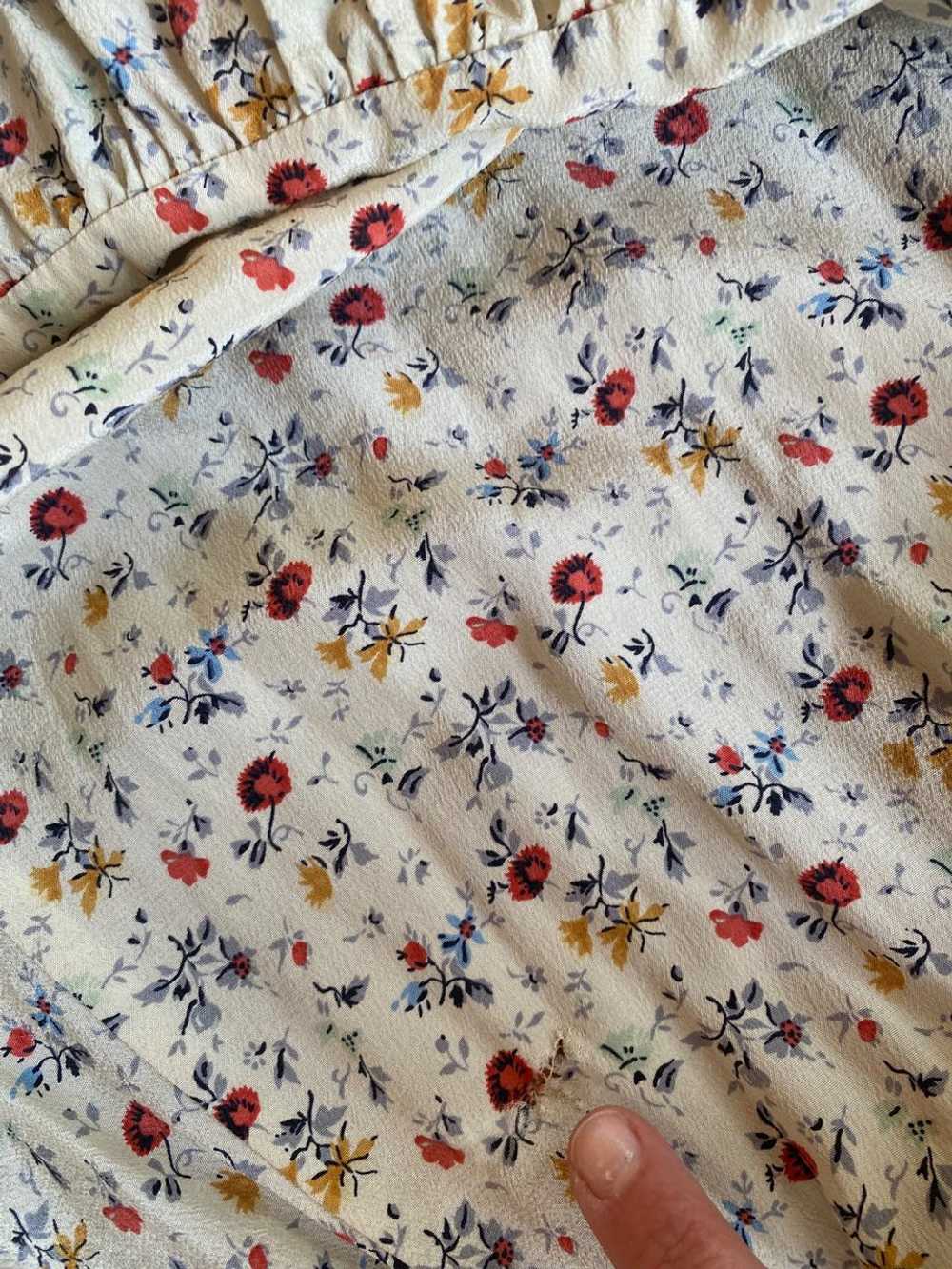 DŌEN Silk Floral Dress (S) | Used, Secondhand, Re… - image 5
