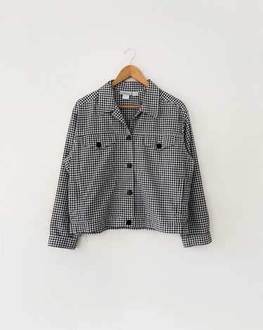 Monterey Bay 90s gingham cotton jacket (S) | Used,