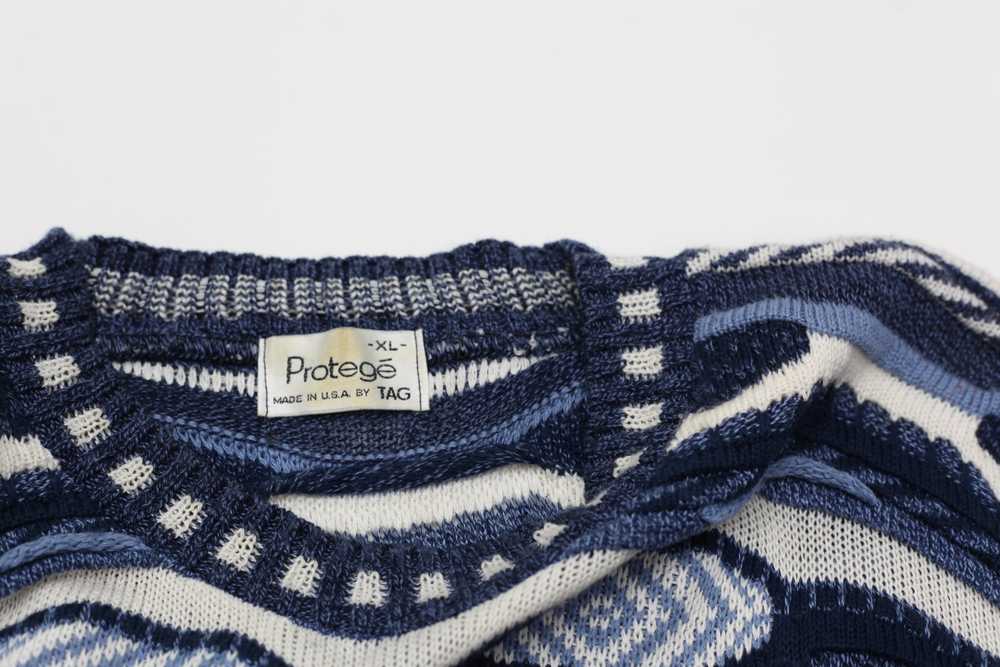 Vintage Protégé Coogi Style Knit Sweater Made in … - image 3