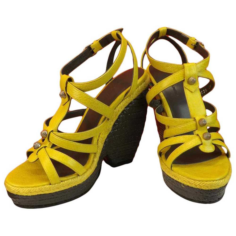 Balenciaga Leather heels - image 1