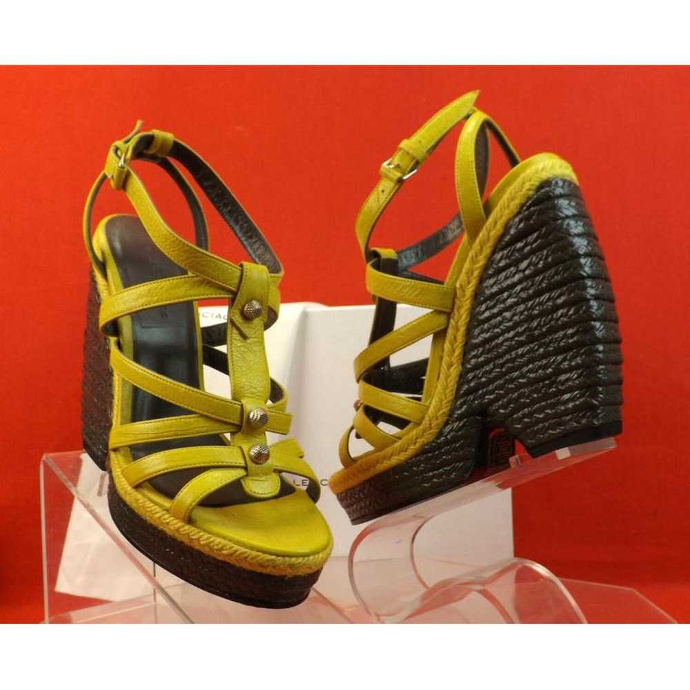 Balenciaga Leather heels - image 2