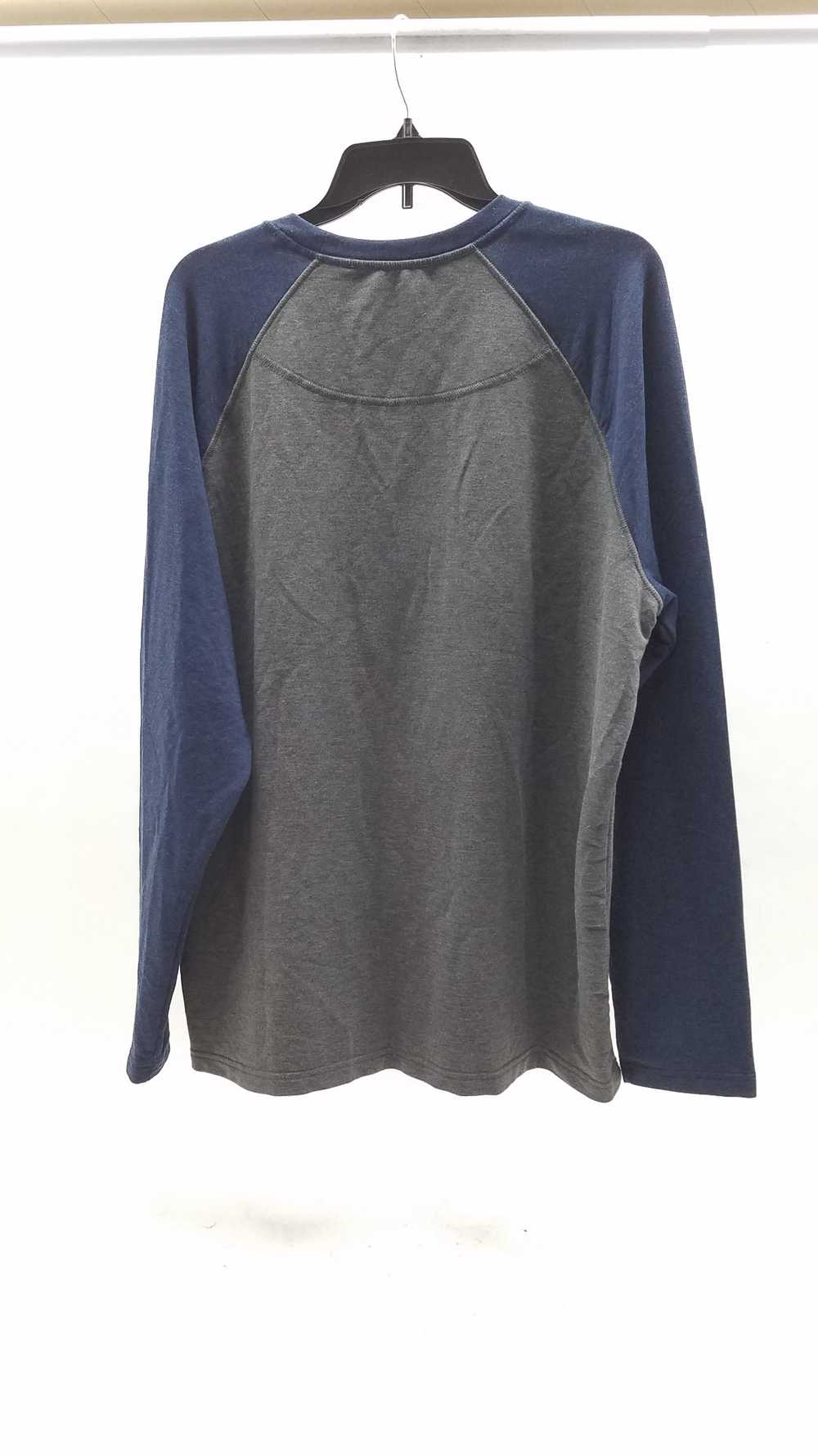 Men's ORVIS Gray/Blue T Shirt XL - image 2