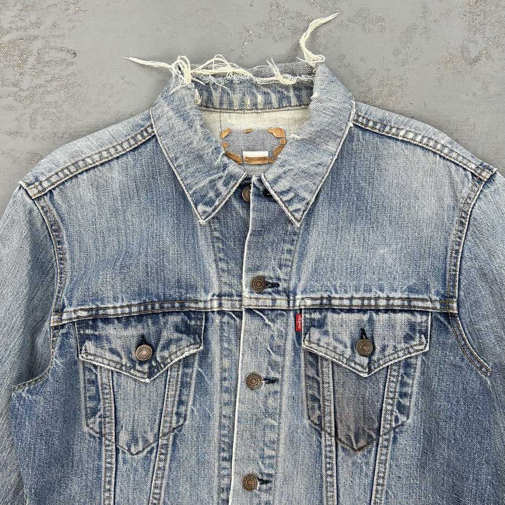 Levi's × Vintage Vintage Levi's 1980s Thrashed De… - image 2