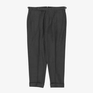 Stoffa Pleated Wool Trouser - image 1