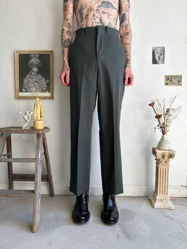 1960s Forest Green Trousers (29 x 31)