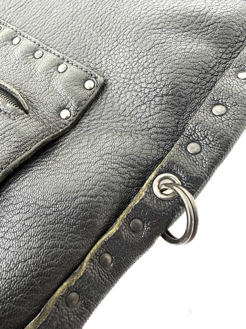 90s Bottega Veneta Leather Studded Bag - image 5