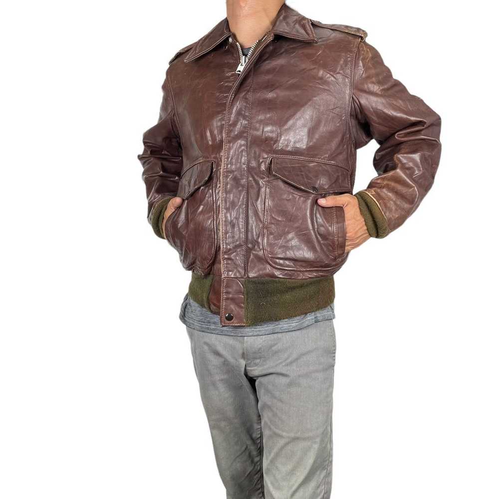 A2 Flyers Leather × Genuine Leather × Vintage ☀️V… - image 1