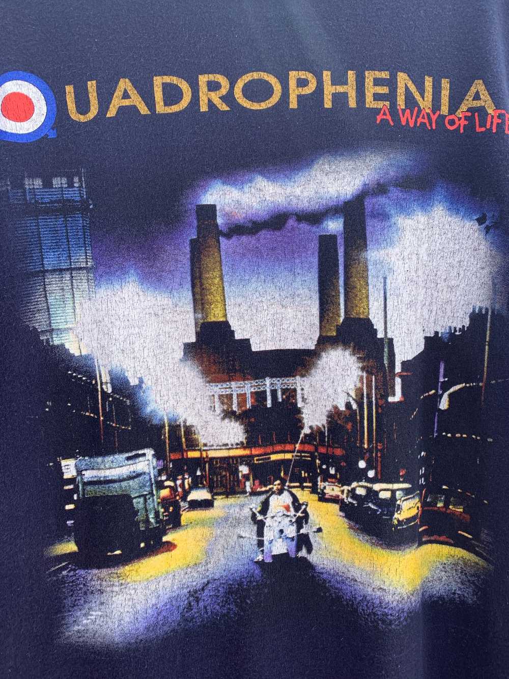 1996 THE WHO QUADROPHENIA TOUR SINGLE STITCHED T-… - image 2