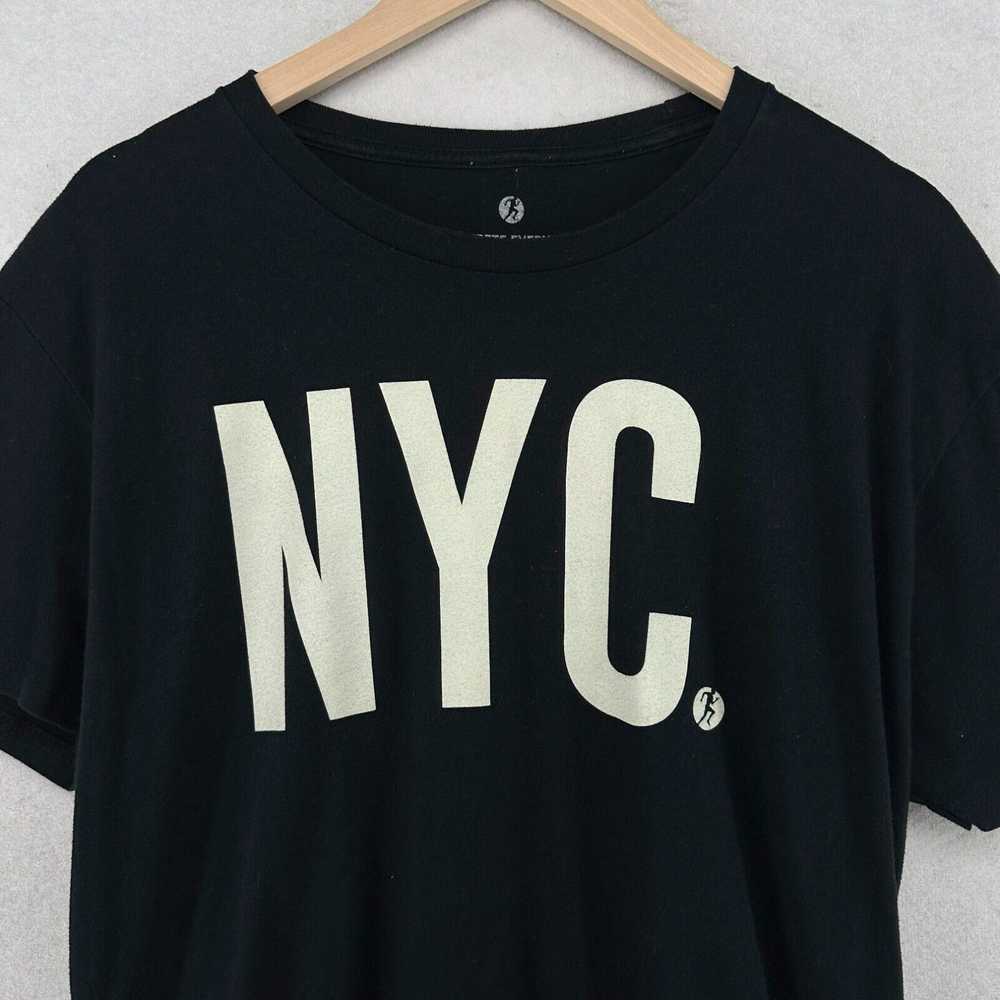 Vintage NYC Shirt Mens M COMPETE EVERYDAY NEW YOR… - image 2