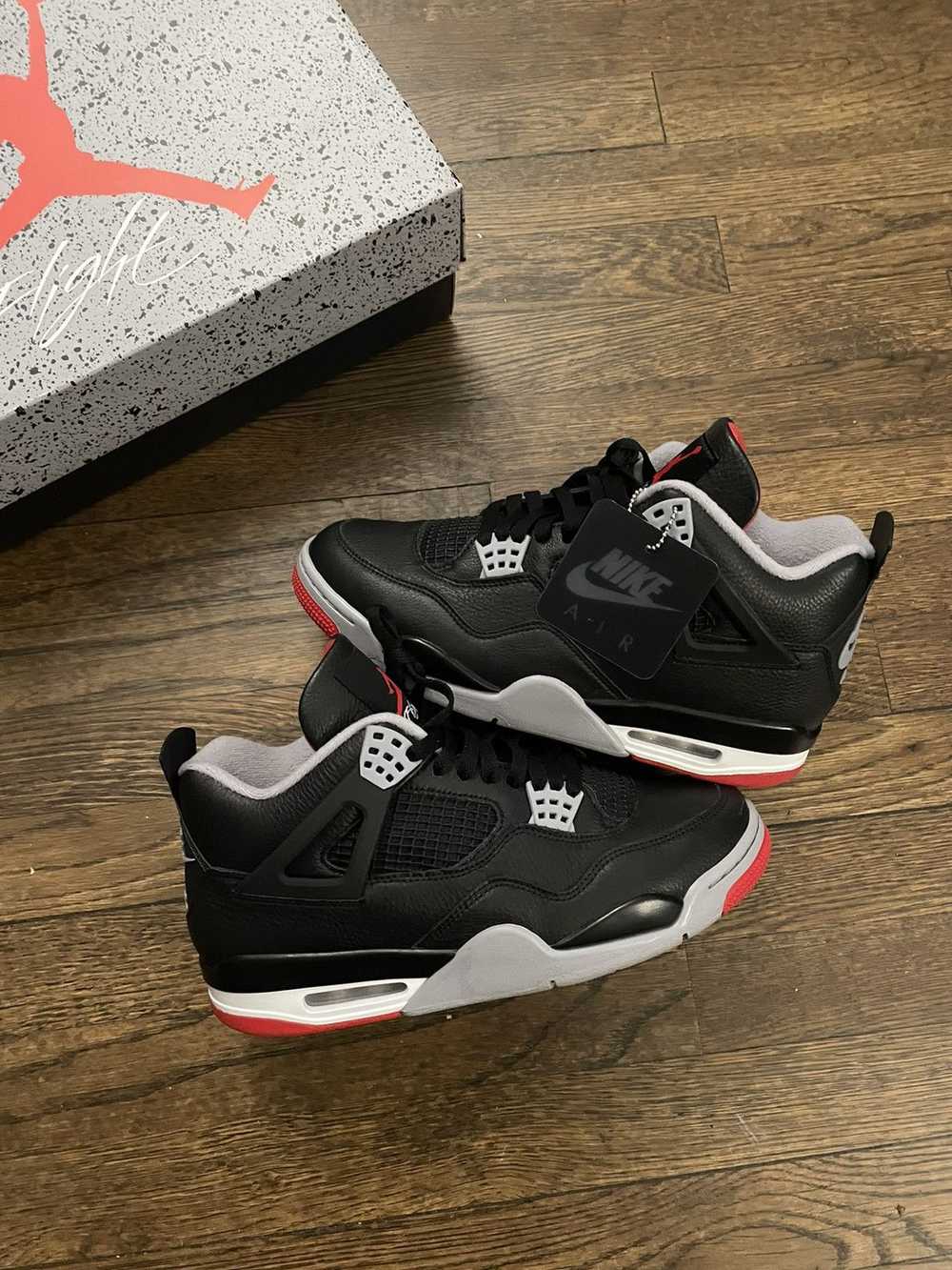 Jordan Brand × Nike Air Jordan re imagined bred 4… - image 1
