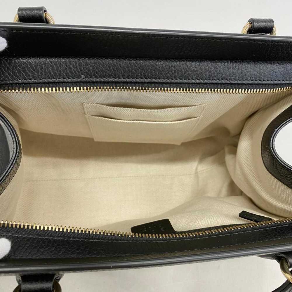 Gucci Gucci Soho Interlocking G Handbag 607721 Le… - image 4