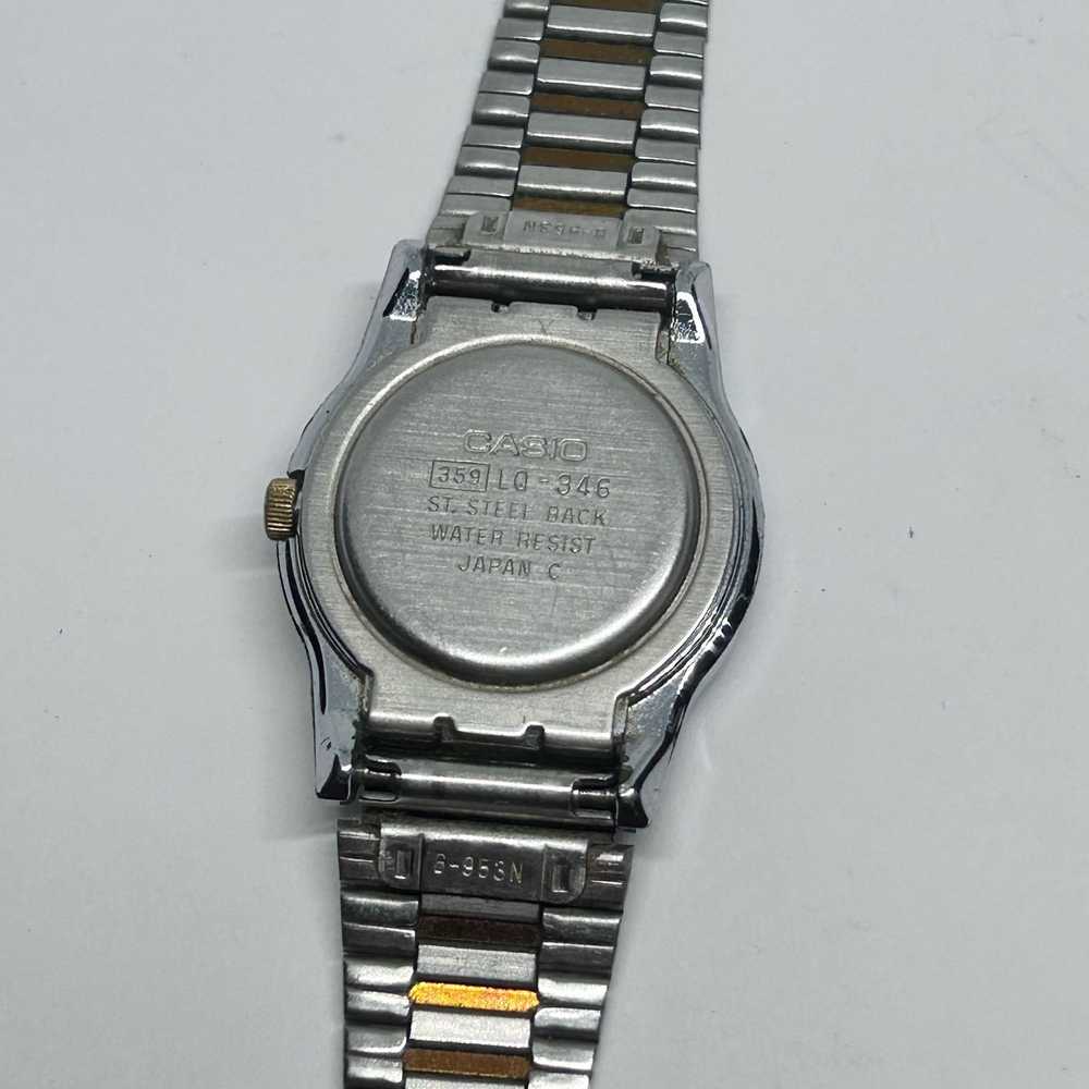 Casio Casio Silver Tone WR Stainless Steel Ladies… - image 4
