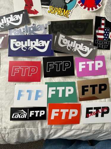 Fuck The Population FTP Stickers