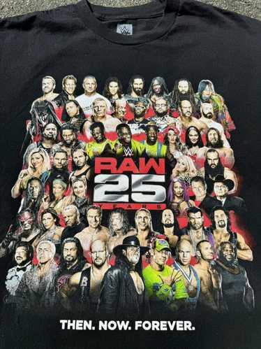 Wcw/Nwo × Wwe × Wwf WWE Wrestling Raw T-Shirt