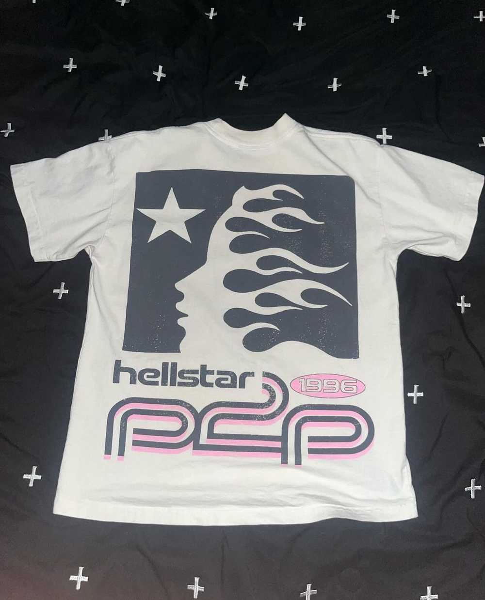 HELLSTAR HELLSTAR Logo Tee (Pink Logo) - image 2