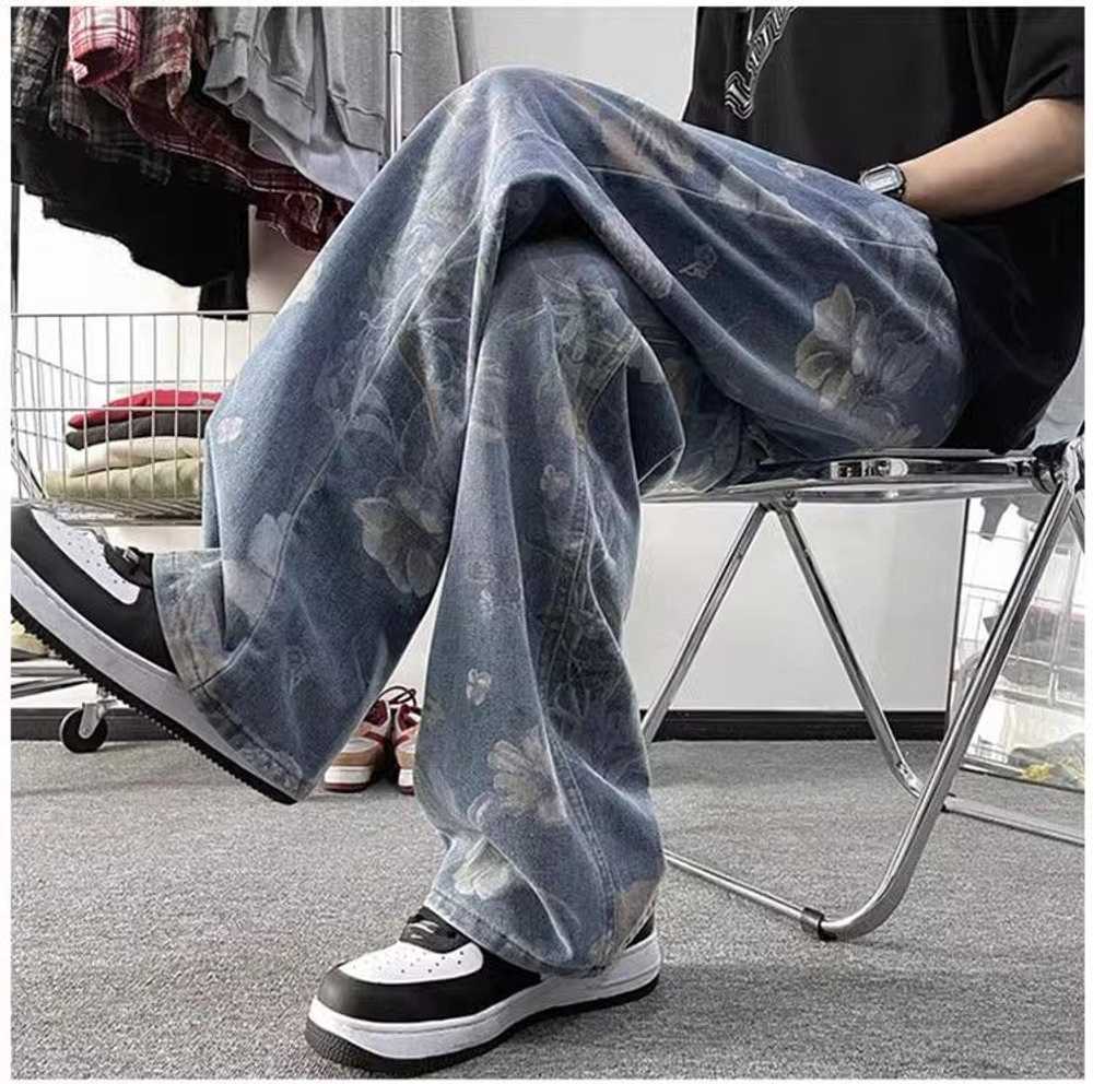 Japanese Brand × Jean × Streetwear Straight tube … - image 6