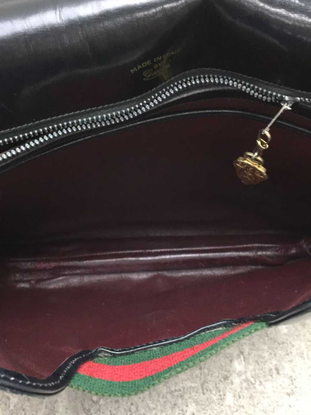 Gucci Shoulder Bag Leather Blk52808 Interlocking … - image 6