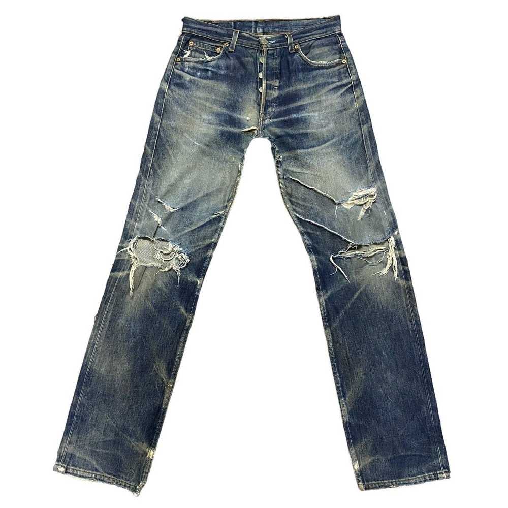 Distressed Denim × Levi's × Vintage Vintage Levis… - image 1