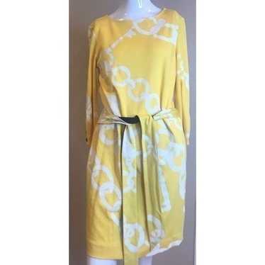 Vintage Lilly Pulitzer Starburst Yellow Dress Sz.S