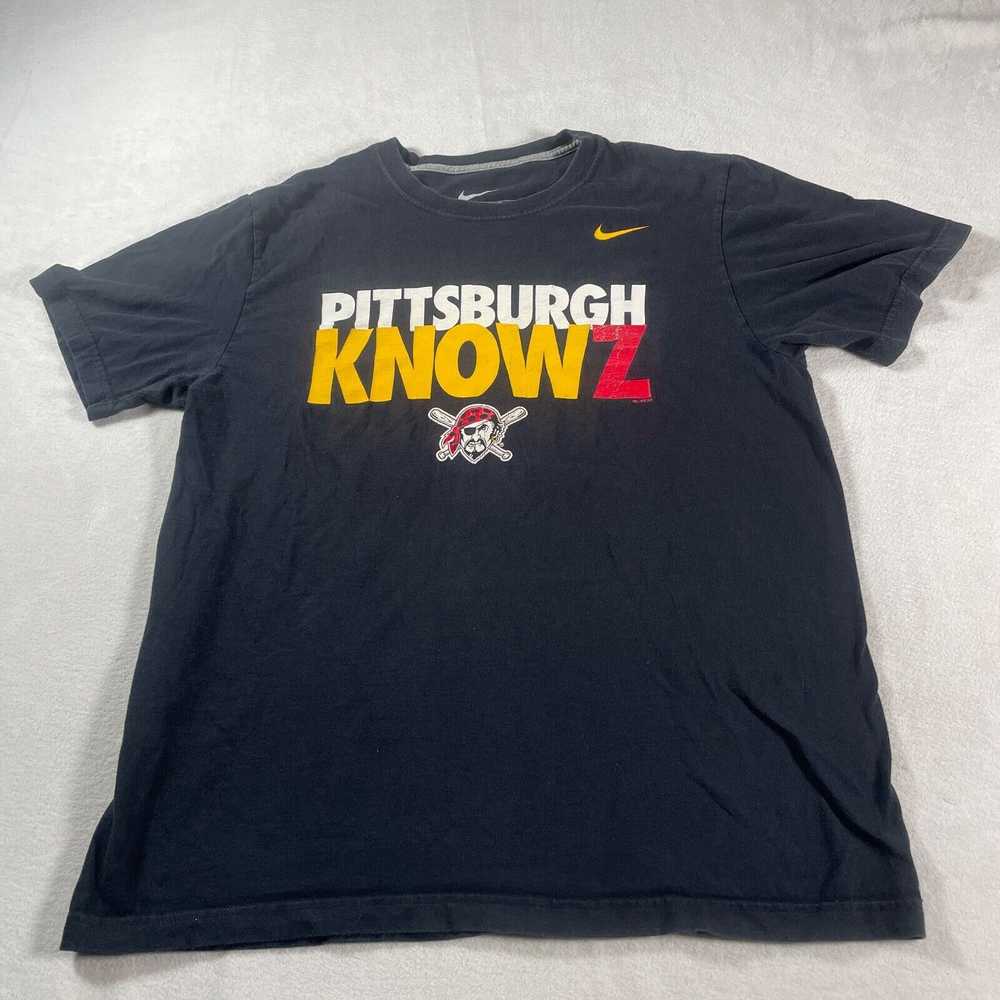 Nike Nike Pittsburg Pirates Shirt Mens Large Blac… - image 1