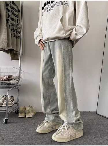 Japanese Brand × Jean × Streetwear Retro washed c… - image 1