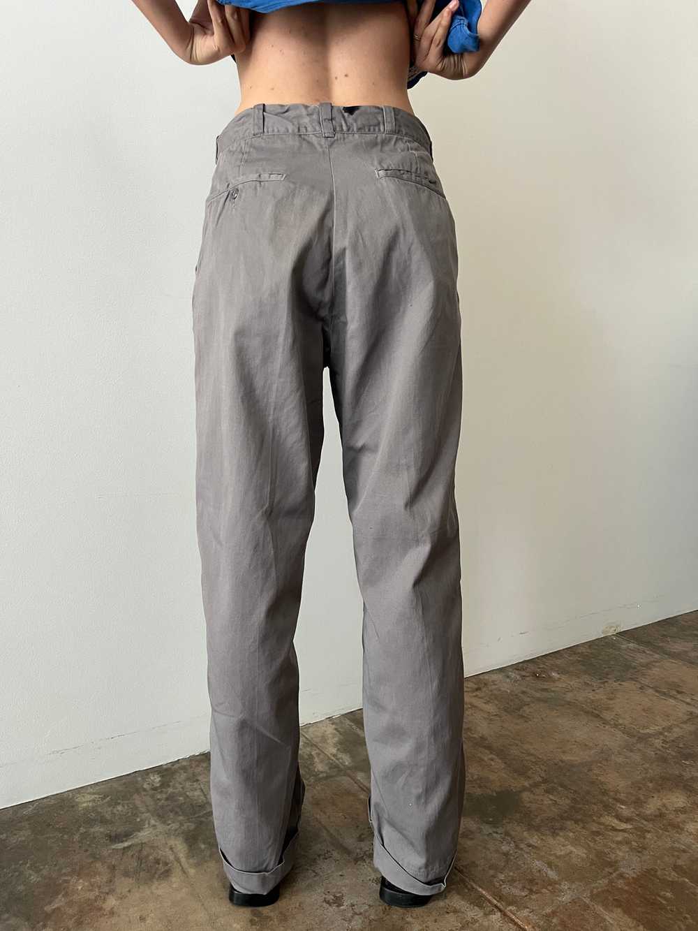 50s Grey Work Pants - image 5