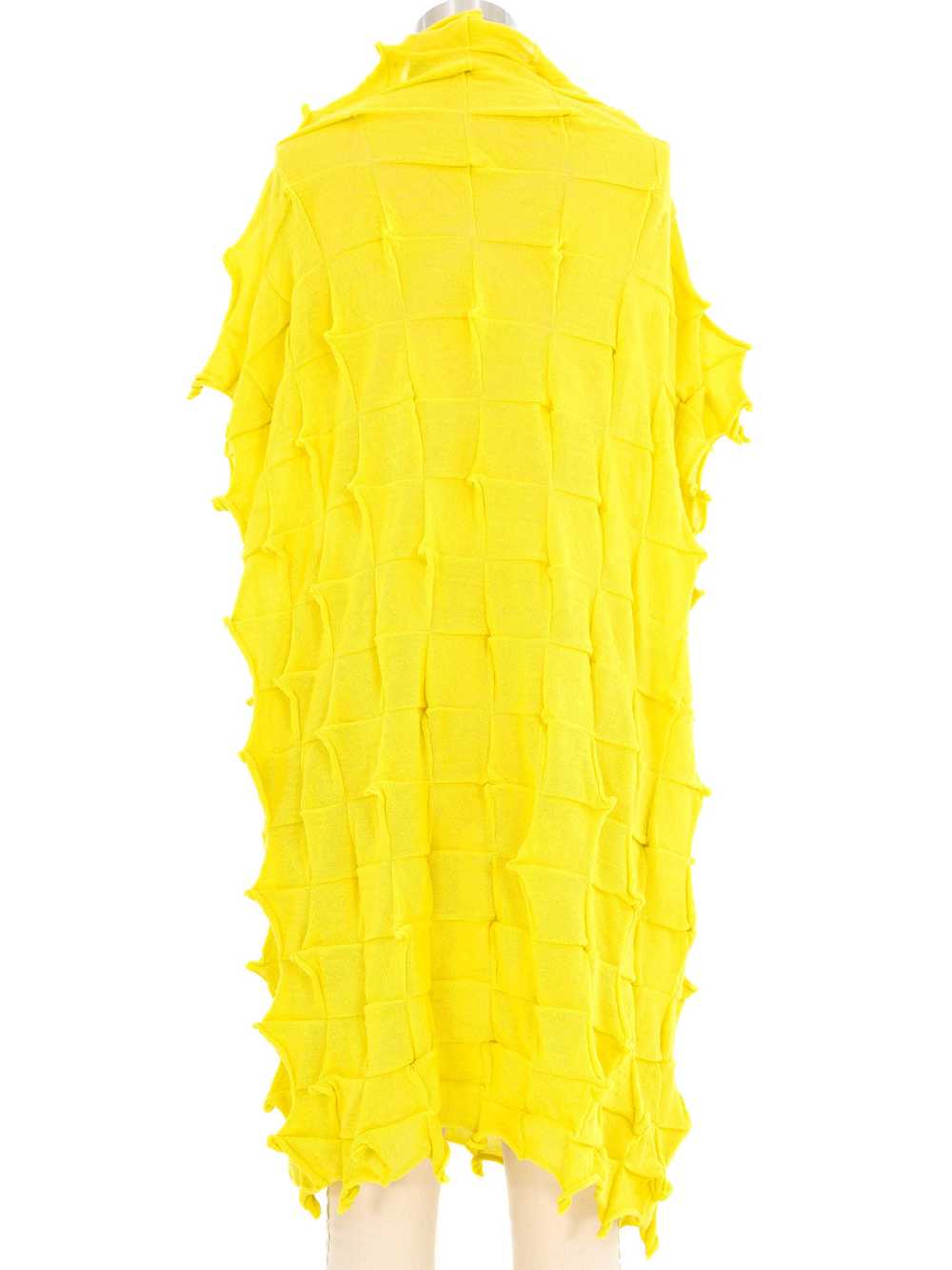 Issey Miyake Neon Textured Knit Dress - image 4