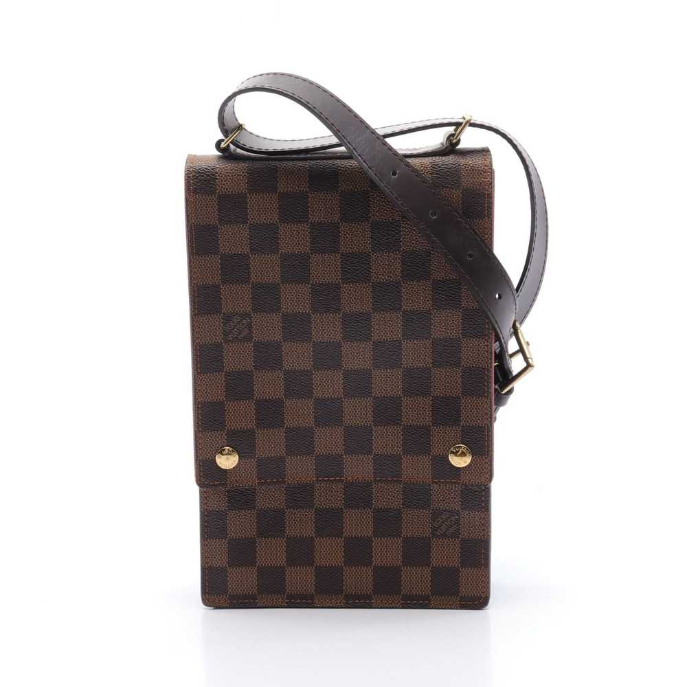 Louis Vuitton Portobello Damier Ebene Shoulder Ba… - image 1