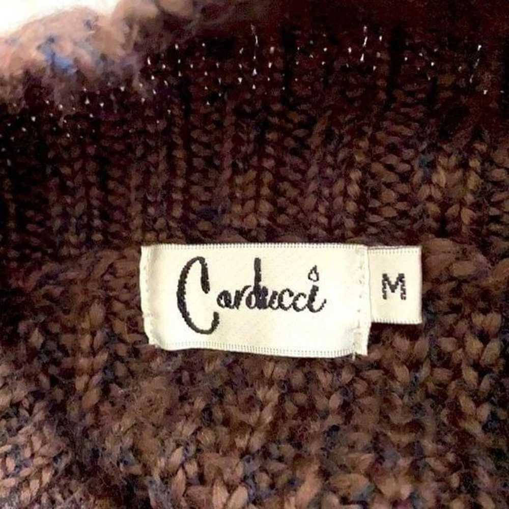 Vintage Carducci Woman’s acrylic yarn fringe cabl… - image 10