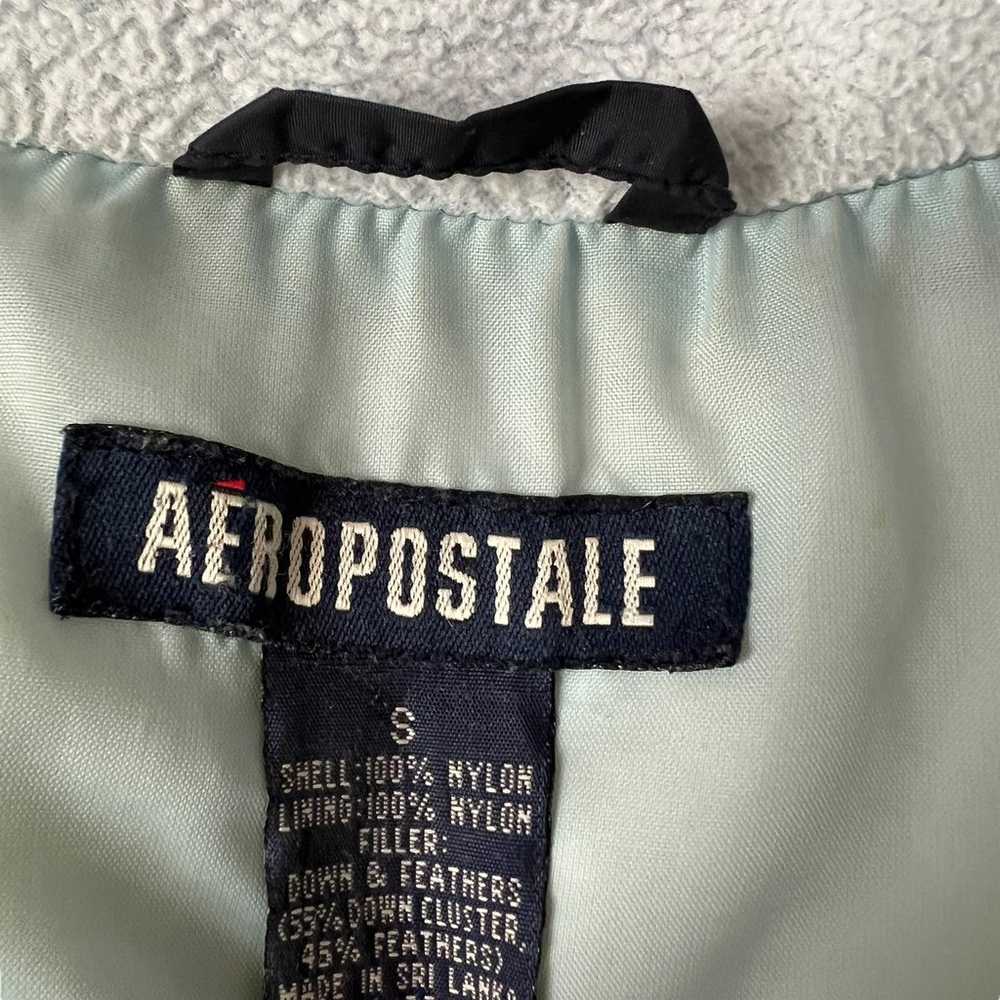 Vintage Aeropostale Navy Blue Down Puffer Coat - image 9