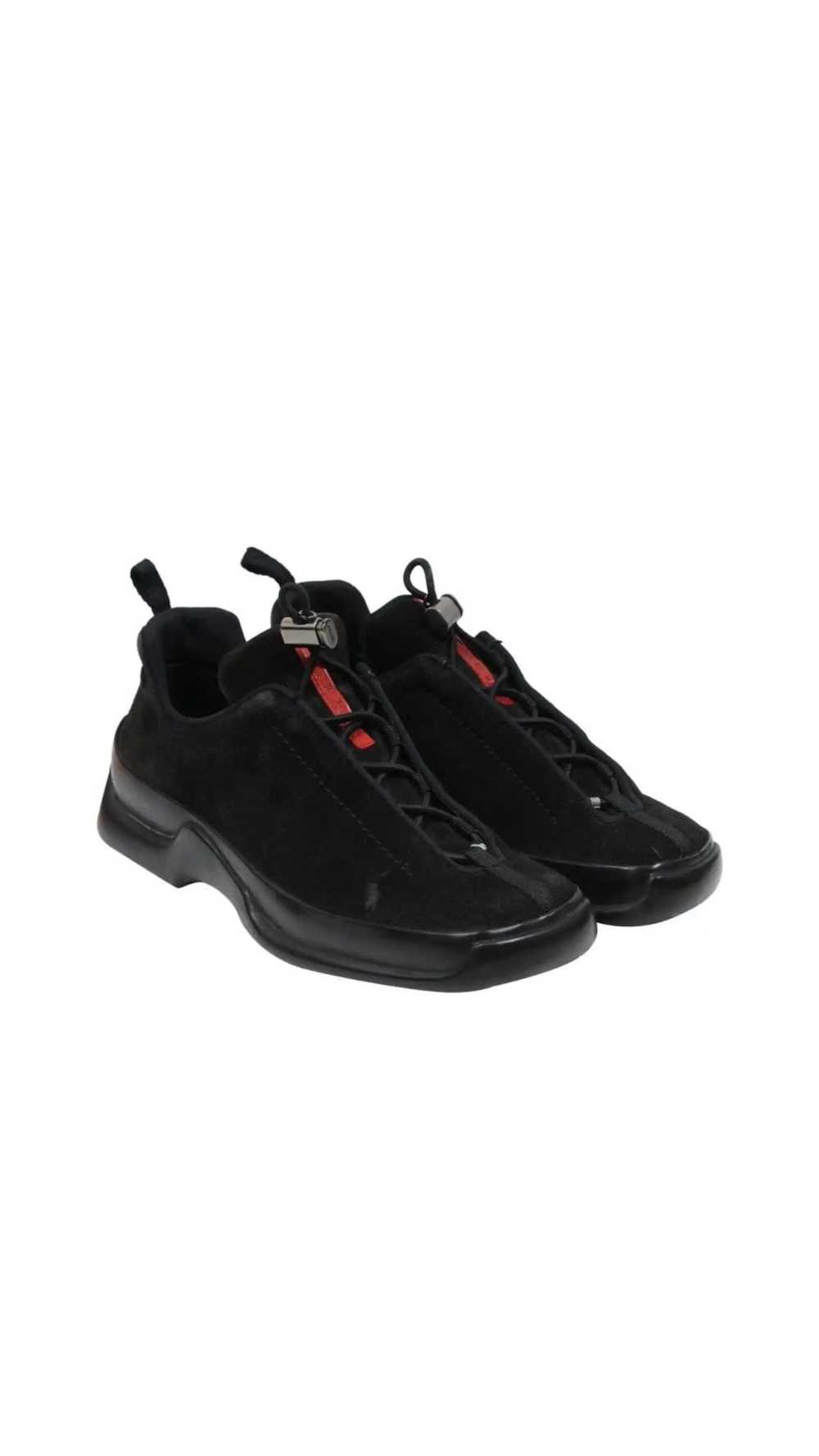 Prada Black Vintage Y2K Sports Sneakers - 01848 - image 1