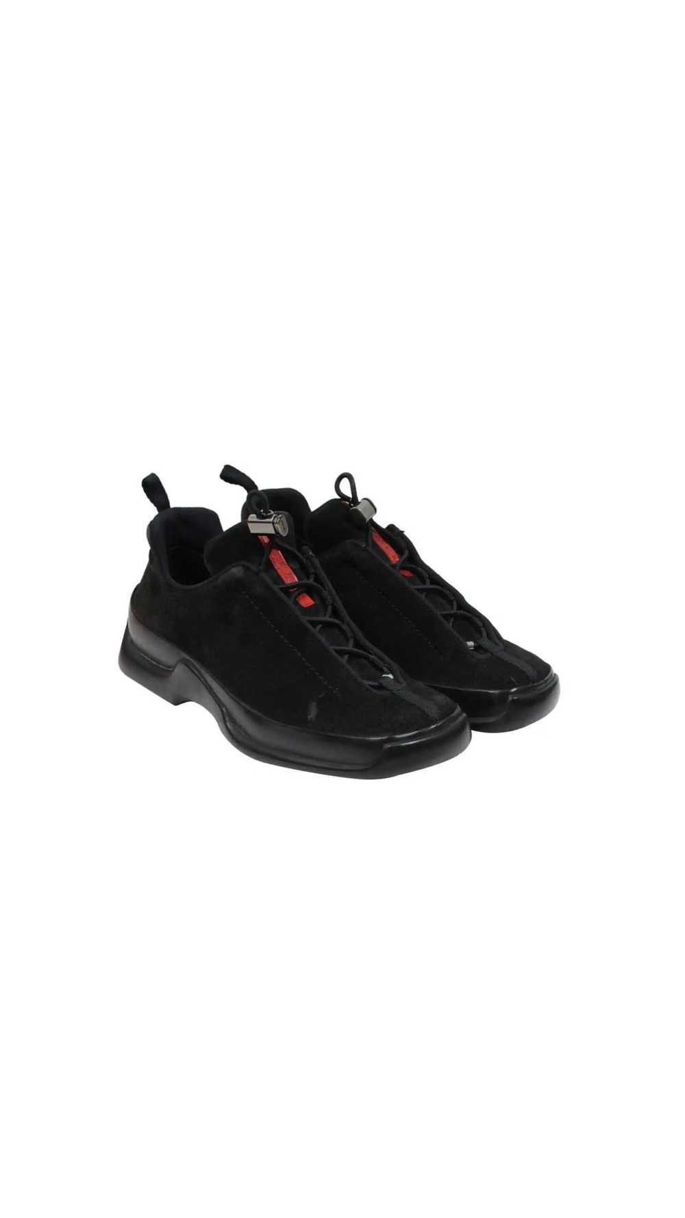Prada Black Vintage Y2K Sports Sneakers - 01848 - image 2