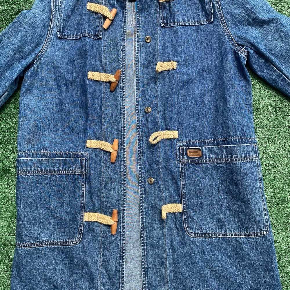 Vintage 90’s Ralph Lauren Jeans Denim Hooded Togg… - image 3