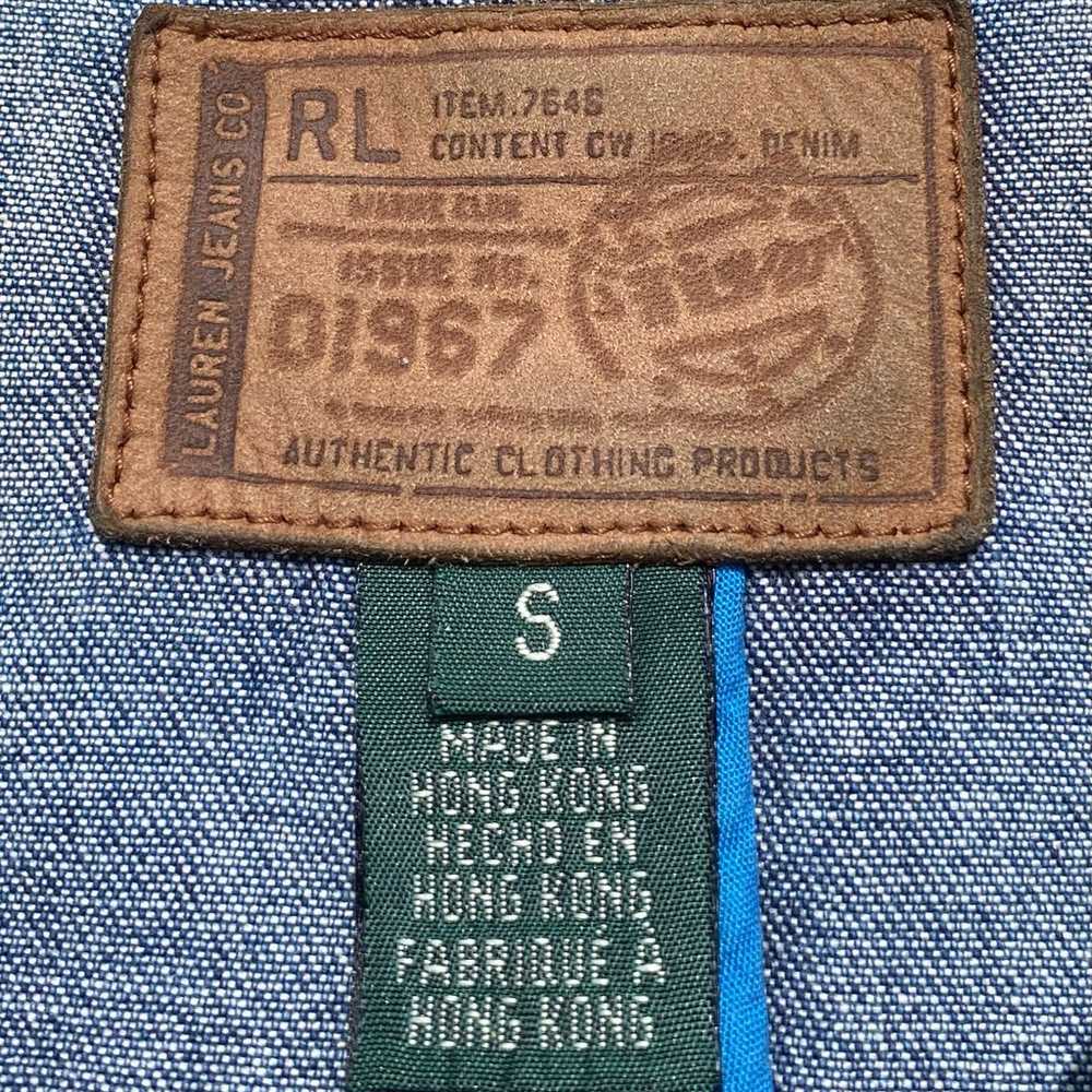 Vintage 90’s Ralph Lauren Jeans Denim Hooded Togg… - image 7