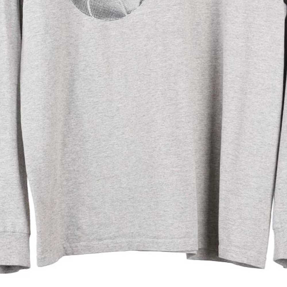Age 13-15 Nike Long Sleeve T-Shirt - XL Grey Cott… - image 4