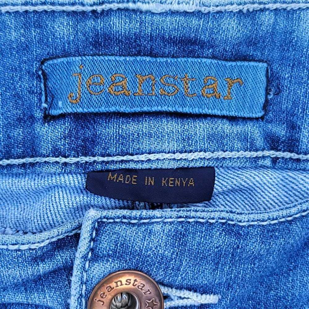 Vtg Jeanstar Embroidered Capri Jeans - image 5