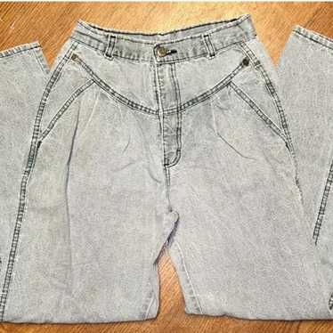 Vintage Zena Jeans 90s High Rise Waist Mom Light … - image 1