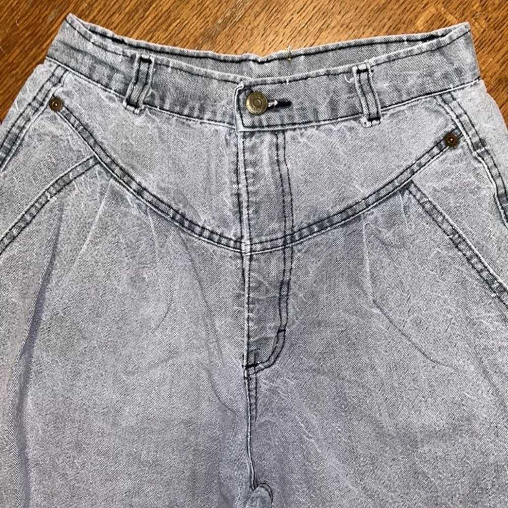 Vintage Zena Jeans 90s High Rise Waist Mom Light … - image 2