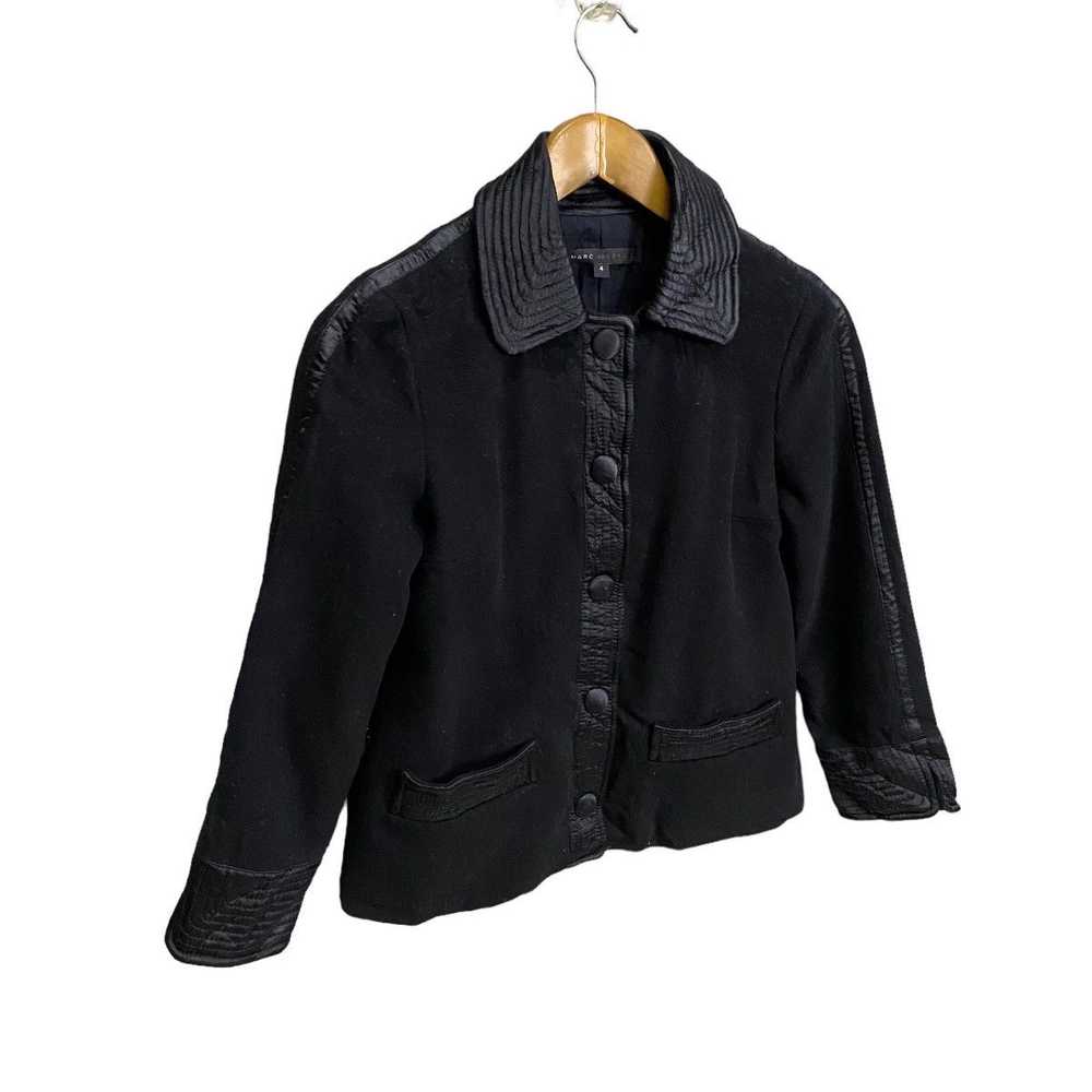 Marc Jacobs Marc Jacob crooped wool jacket snap b… - image 2