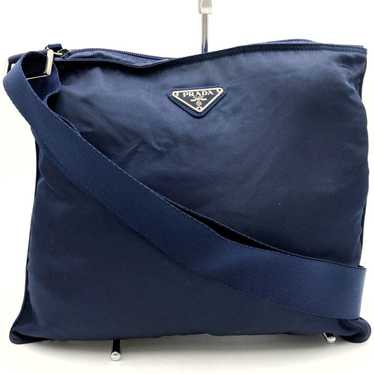 Prada PRADA Shoulder Bag Sacoche Navy Nylon Women… - image 1