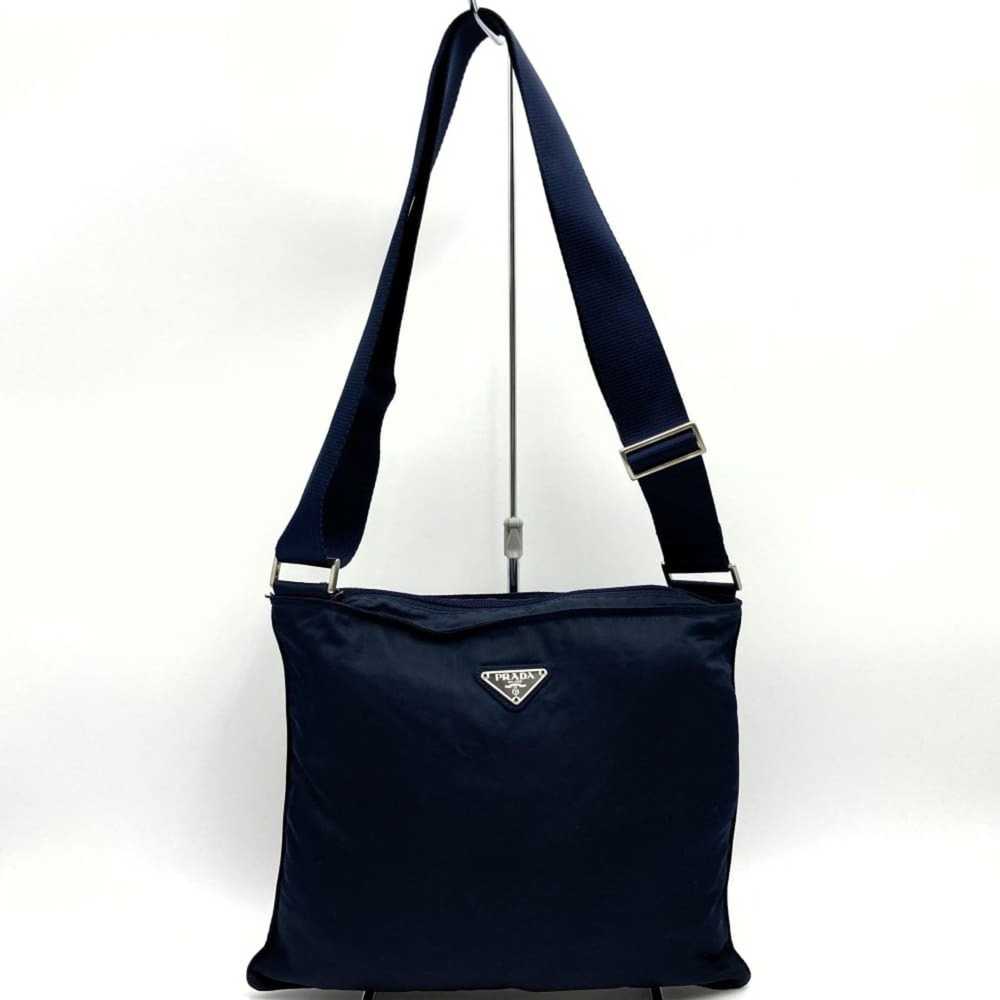 Prada PRADA Shoulder Bag Sacoche Navy Nylon Women… - image 2