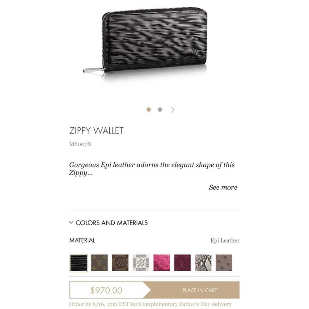 Louis Vuitton Zippy leather wallet - image 9