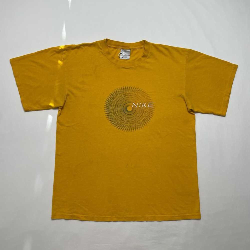 Vintage 00’s Y2K RARE Nike Spiral T-shirt Sample - image 2